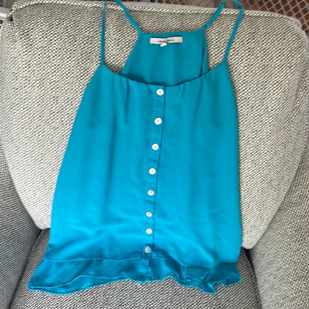 Blue tank top